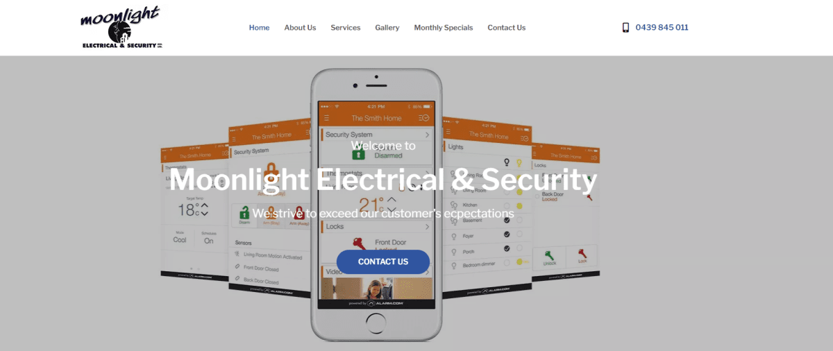 22 moonlight electrical & security systems adelaide