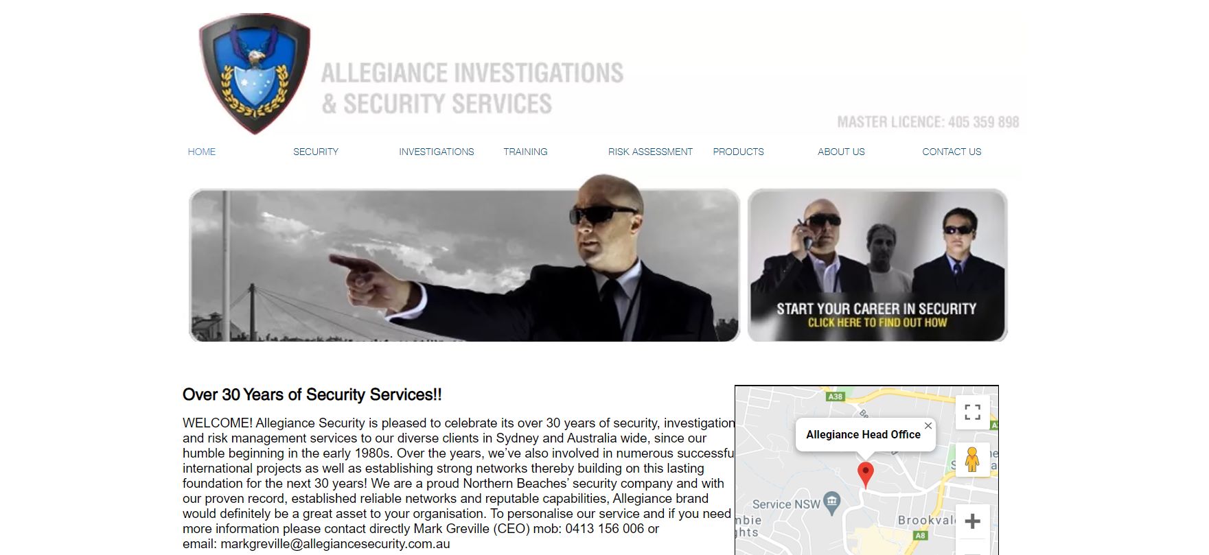 allegiance security security guard company sydney