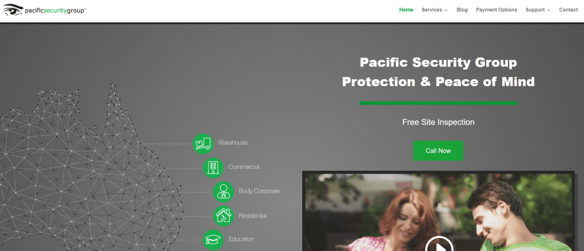 pacific security group security system brisbane