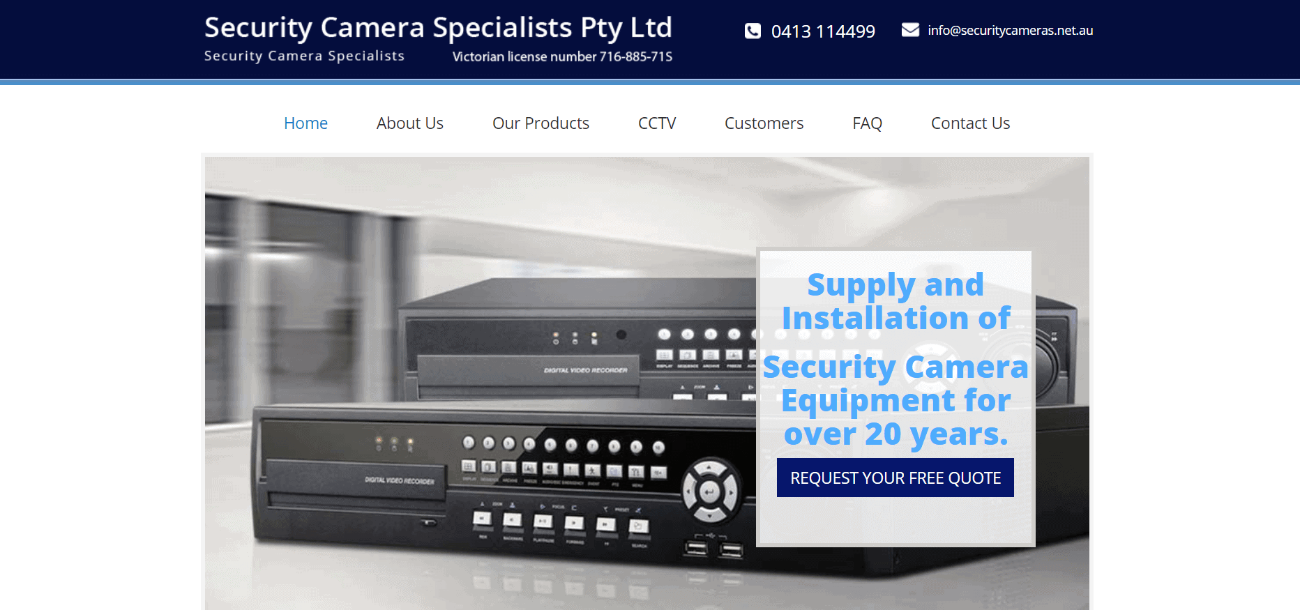 security camera specialists pty ltd