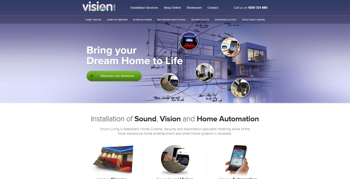 vision living security systems adelaide